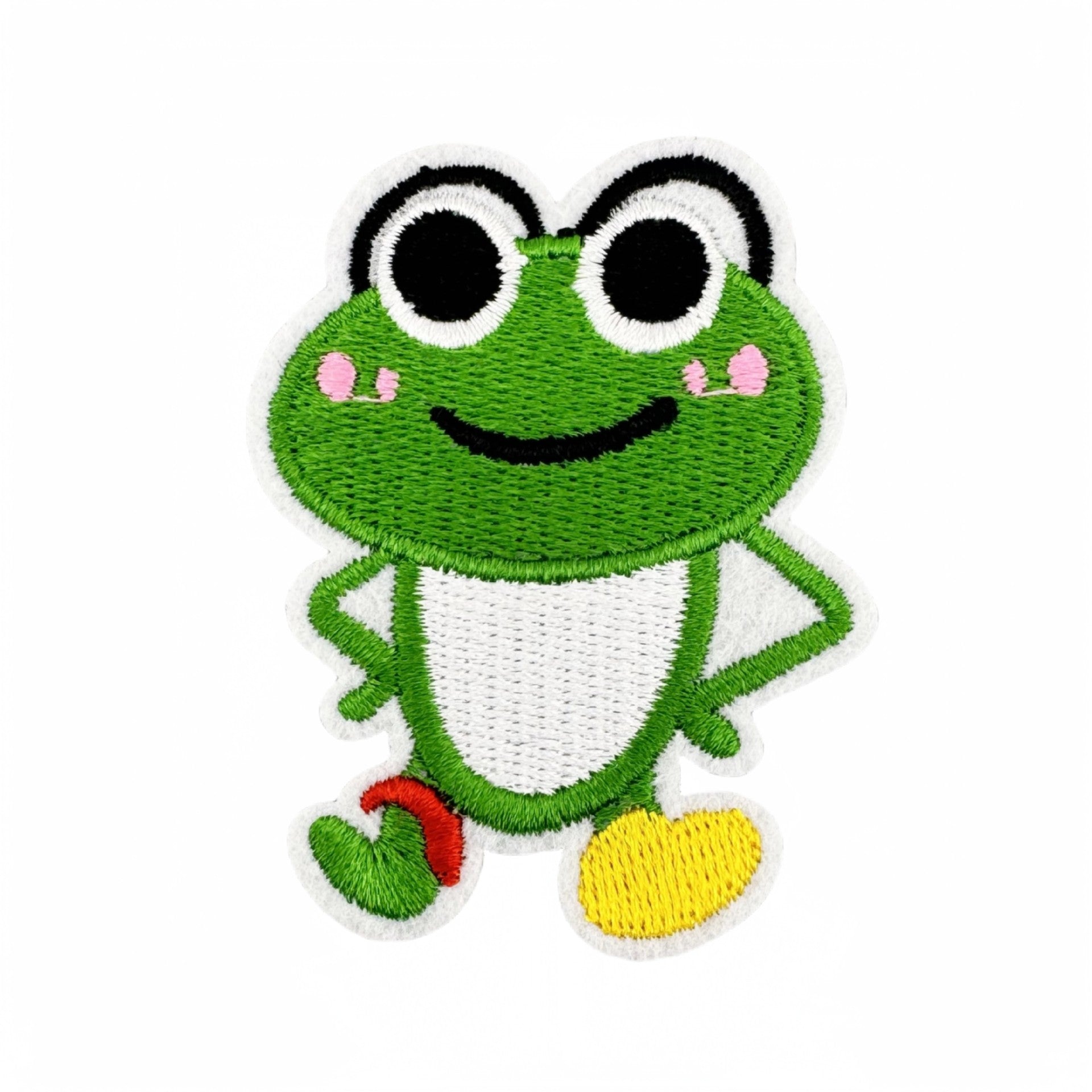 Wholesale Cute animal embroidery patch frog turtle iron-on patch